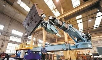 重型磨機換襯板智能機器人 中信重工打造工業(yè)智能化的敲門磚